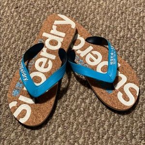 Mens Superdry flip flops